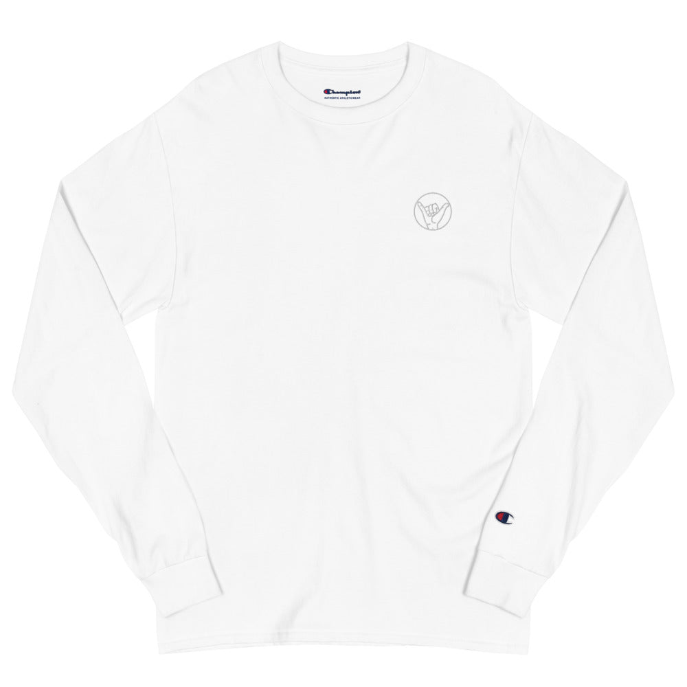 Ubetydelig Kriminel Dødelig Champion Long Sleeve Shirt – South Bay Board Co.